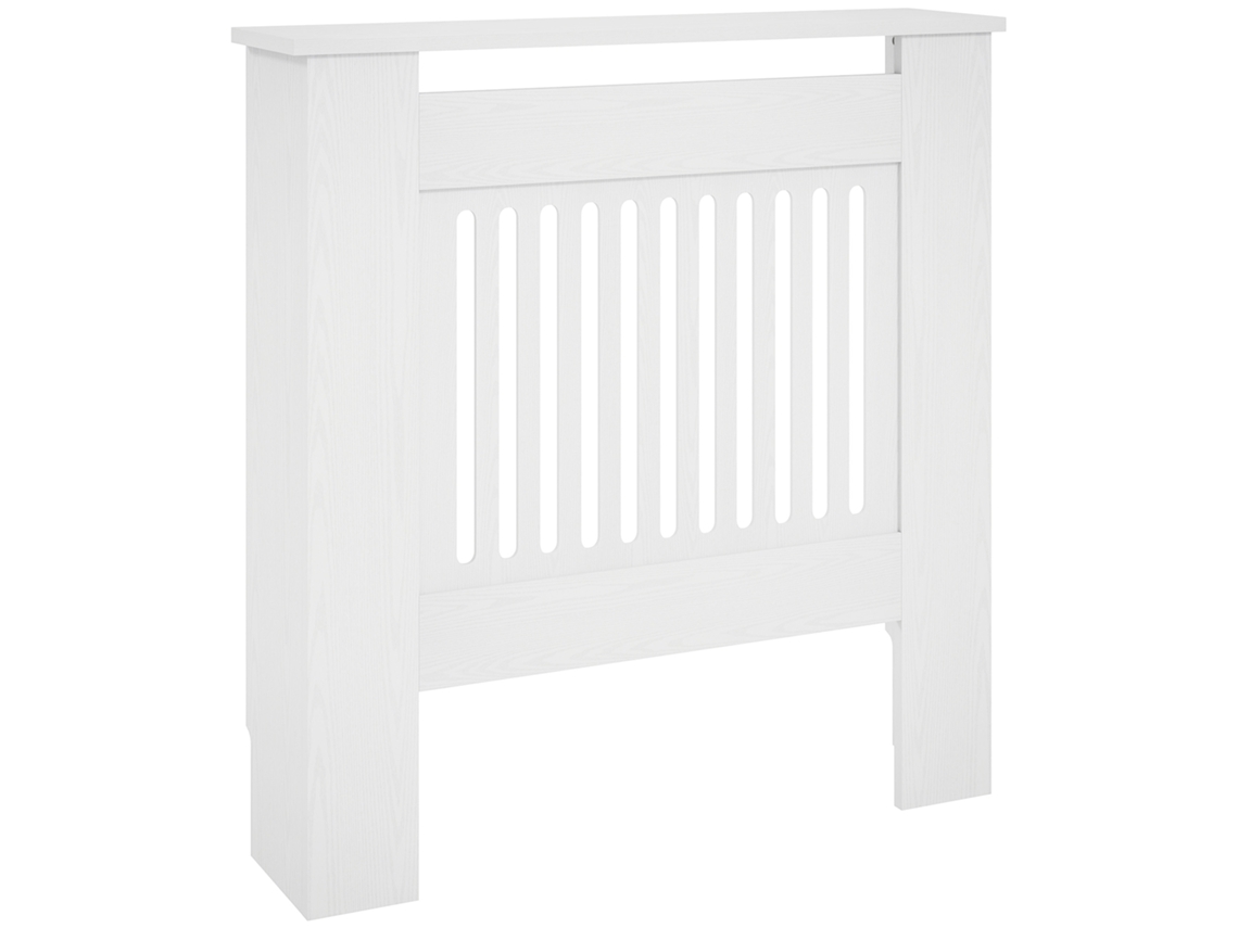 Cobertura Para Radiador, 78 X 19 X 81 Cm, Para Para Quarto, Sala De Estar, Mdf, Branca