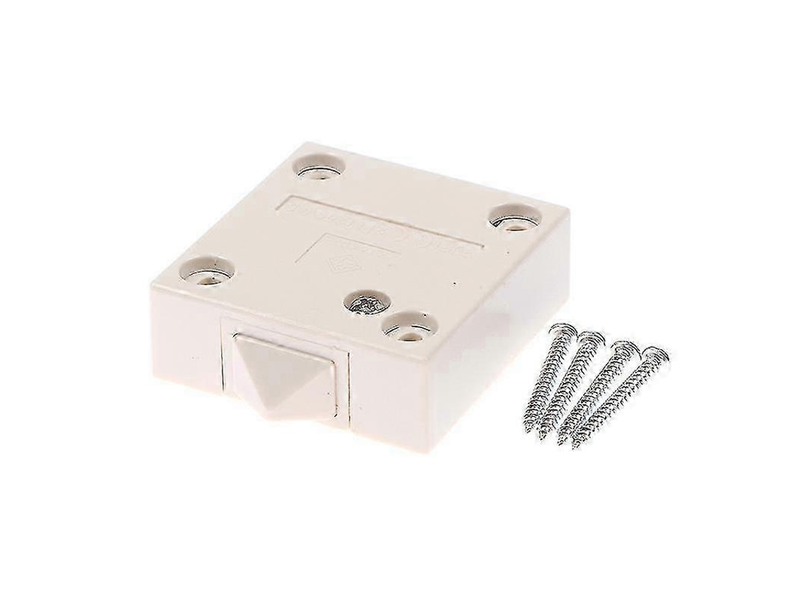 Interruptor da Porta do Armário Luz Guarda, Roupa Interruptor da Porta do Armário Puxador Branco Branco BRILVIBERA