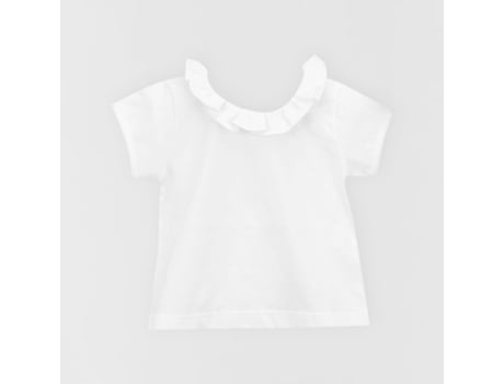 Camisola BABIDU Algodão Menina (Branco - 24 meses)