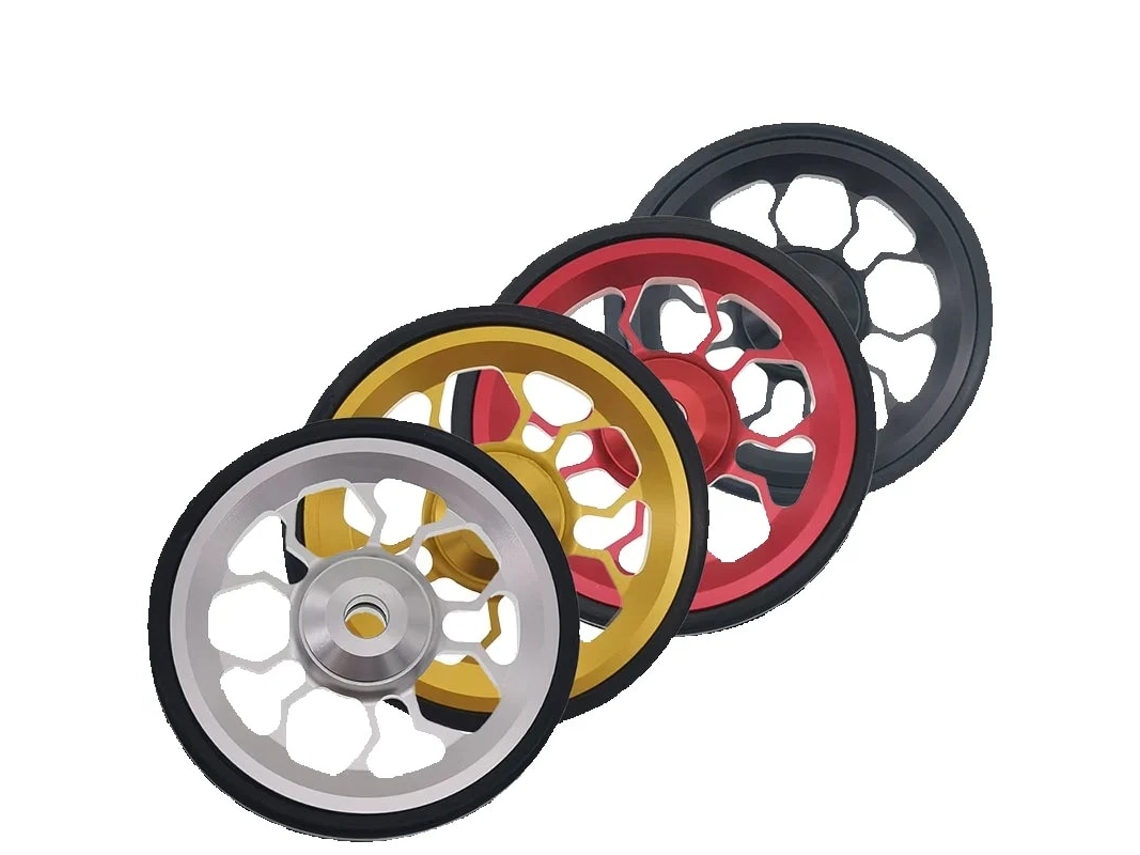 Rodas Spider Easy De 61 Mm Para Bicicleta Brompton Com Rolamento Ampliadovayotoy