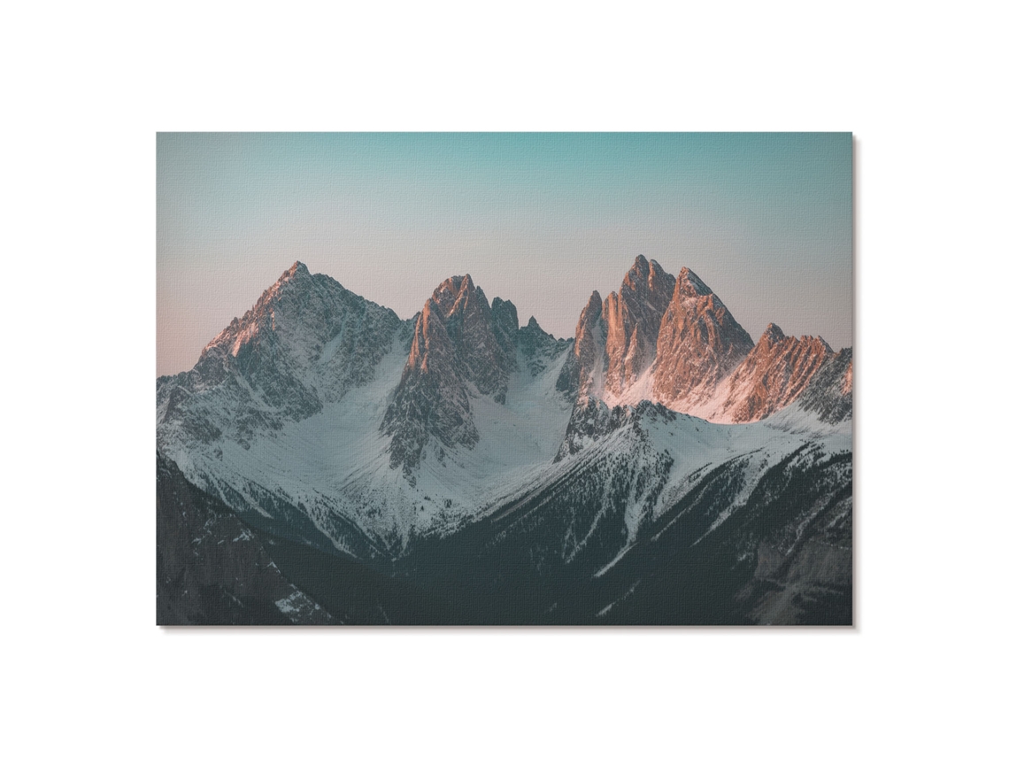 Pôster Em Tela - Paisagem De Montanha, 84x59,4cm A1 - (azul, Fotografia, Clássico, Paisagens)