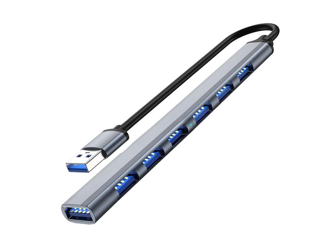 Hub Usb Inf Usb3.0 Para Usb2.0/3.0 Com 7 Portas Brilvibera