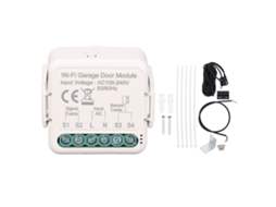 Laxiscreed Controlador Wifi Para Porta De Garagem Com Tuya Smart E Temporizador