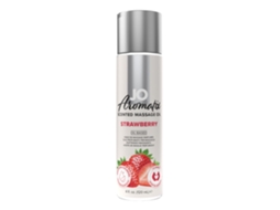 Óleo de Massagem Perfumado Morango 120 ml SYSTEM JO