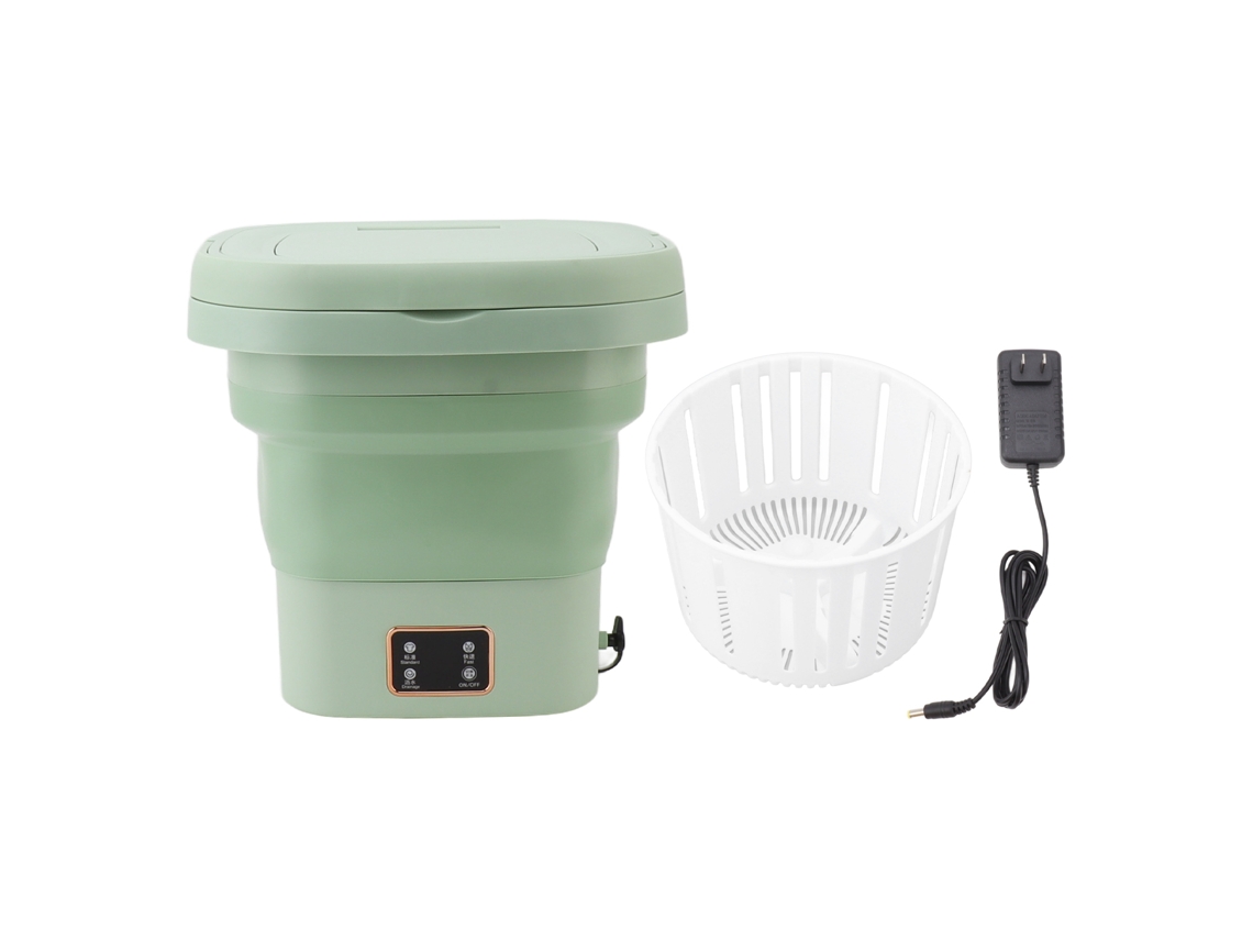 Máquina de Lavar Portátil LAXISCREED de 9l, dobrável, para dormitórios, hotel e roupa de bebé