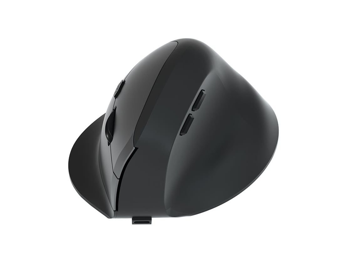 Lurelia Rato Vertical Ergonómico, Sem Fios, Dpi Ajustável, 2.4g, Compatível Com Windows, Mac E Linux, Preto