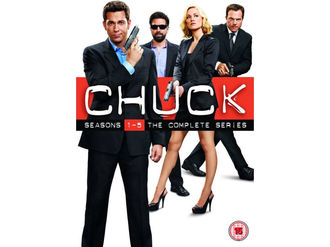 DVD Chuck: Season One - Season Five Inglês