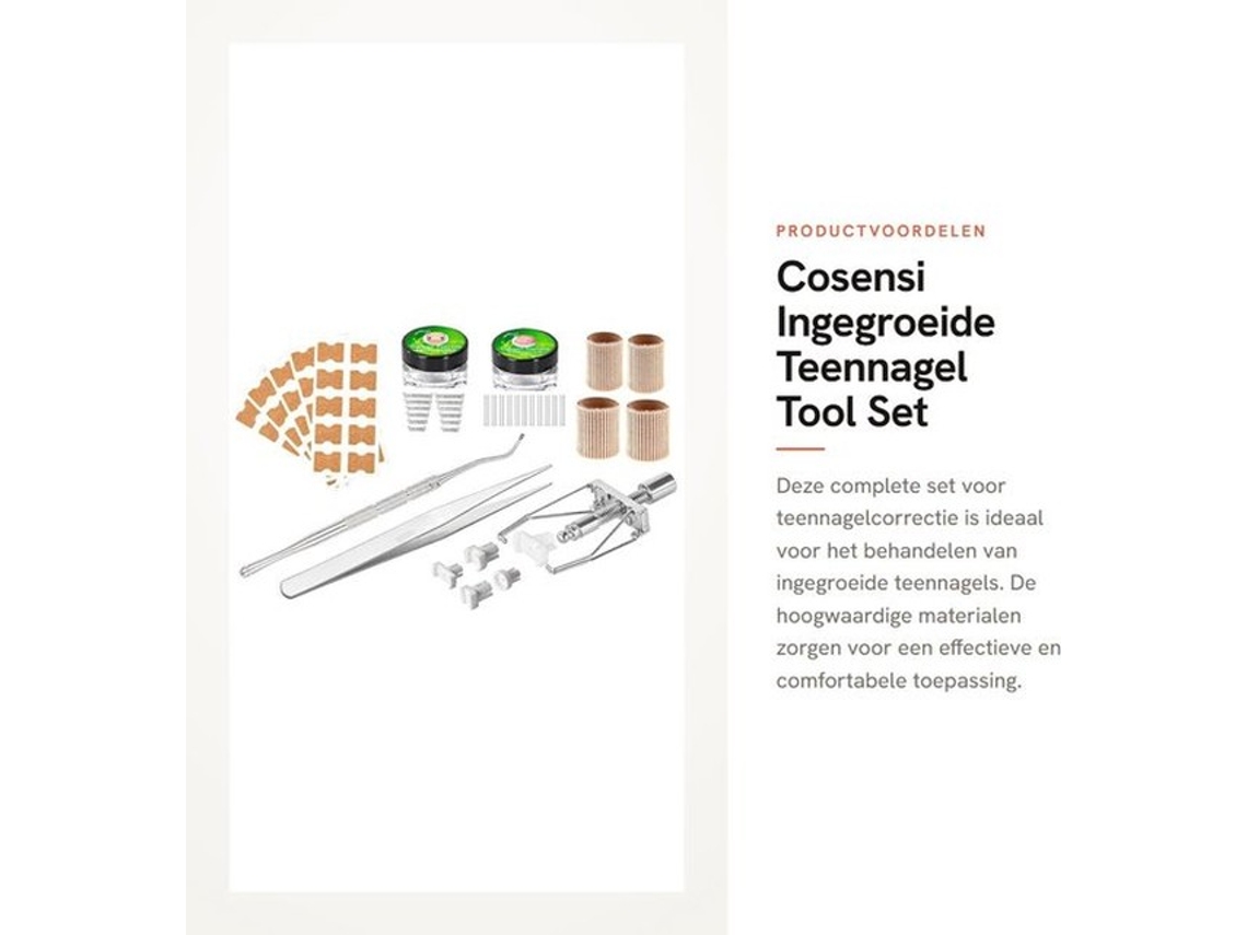 Conjunto De Ferramentas De Unha E Pés Solidchoice Com Correção De Unha E Pedicure