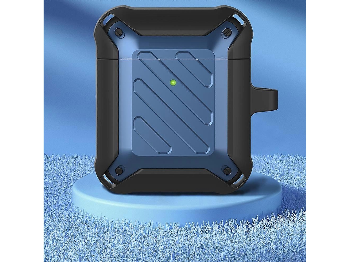 Camada protetora de silicone resistente a impactos com estampa Abelha para fones de ouvido sem fio AirPods 1/2. GIECY