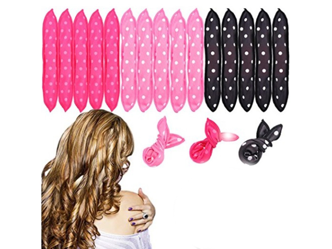 Juego de 10 almohadas suaves para peinar el cabello, para dormir, hechas con espuma flexible y esponja, ideales para Es-aquaforge