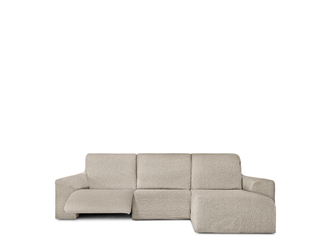 Capa para chaise longue de braço curto direito EYSA ROC Branco 120 x 120 x 360 cm