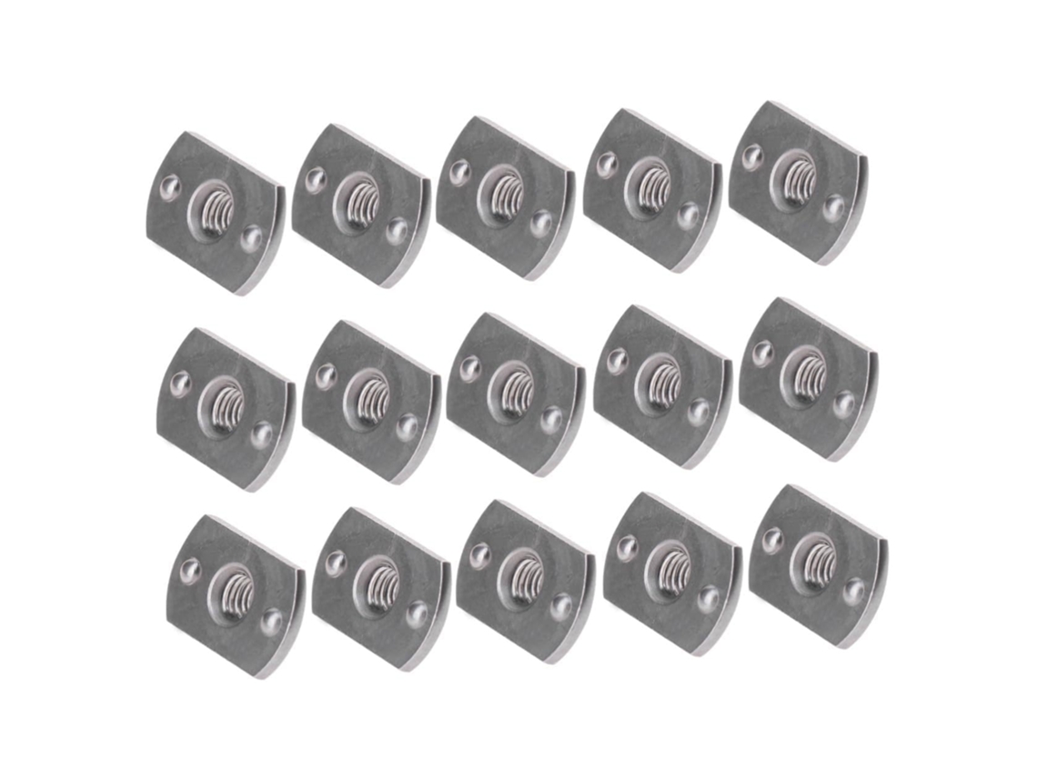 Pacote Com 15 Porcas T Soldadas Dechous Para Uso Interno E Externo Em Madeira Equipamentos De Escritório