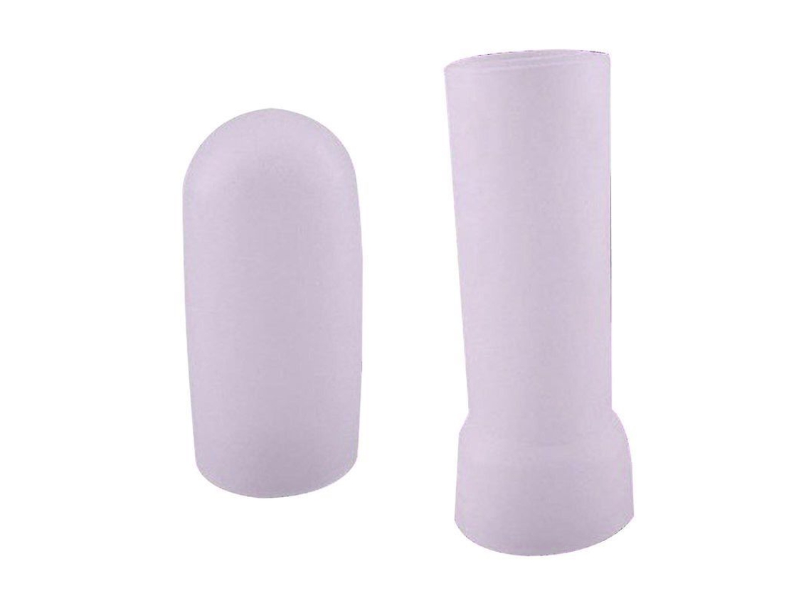 Gorra De Proteção Do Glande De Silicone Para Homens, Durável E Resistente (2 Peças) Fcon L