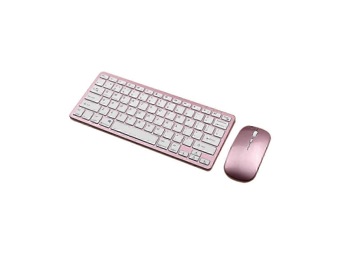 Teclado E Mouse Sem Fio Bluetooth Recarregáveis ​​com Três Modos De Funcionamento, Compatíveis Com Tablets E Mouses VONKELIOS
