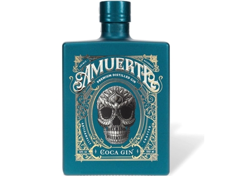 Gin AMUERTE Coca Leaf Green Edition Cl.70 Limited Edition