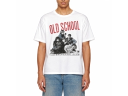 Rockinstone Breakfast Club Movie Old School White Adult T-shirt Size:l