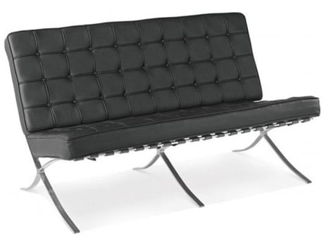 Sofá em Similpele de 2 Lugares Design Barcelona IBERA HOME