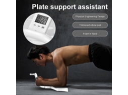 Aparelho Portátil para Treinamento Muscular Abdominal, com Prancha de Equilíbrio Destacável Flexões e Exercí Cios Ginástica. GOKOCO