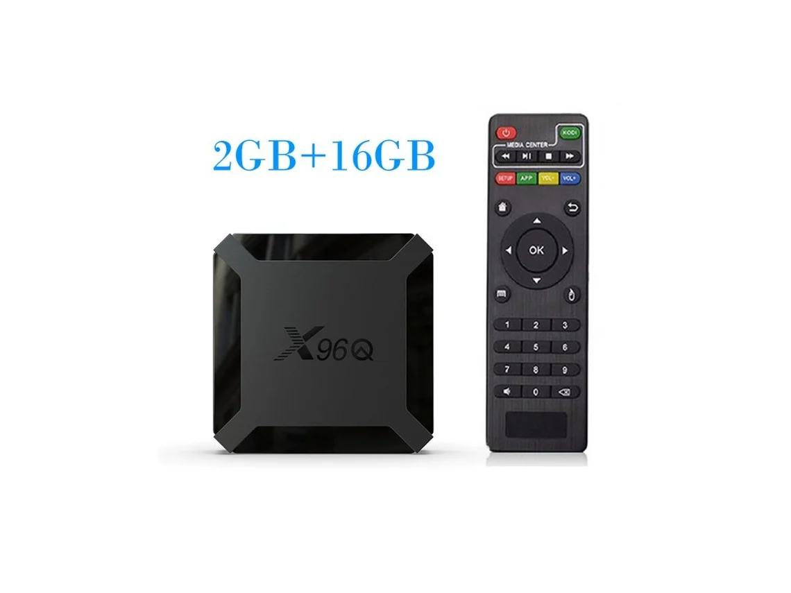 Box Smart Tv Android 10.0 X96q Allwinner H313 Quad Core 4k Android Tv 2.4g Wifi X96 Q*