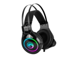 Fone De Ouvido Gamer Marca Modelo Rgb Conforto Ideal Com Fio Generic