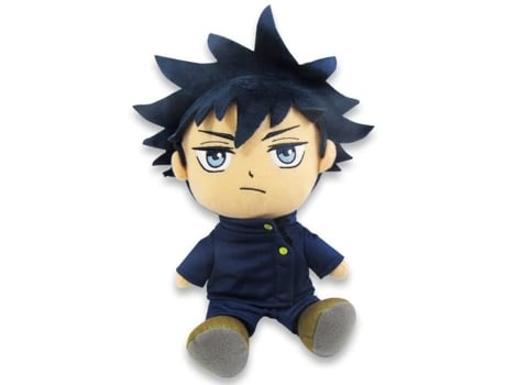 Pelúcia Jujutsu Kaisen Just Funky Megumi 23 cm: maciez e detalhes cuidadosos.
