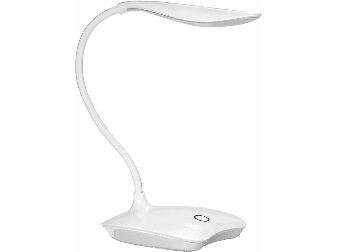 KOFIHETY Lâmpada Flexível De Mesa De Ganso, Battery Operated Portable Study Light Com Consumo Recarregável E Baixo De Energia Para Dormitório, Escritório, Quar