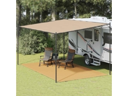 Vidaxl Tapete De Campismo Para Tenda 300x500 Cm Pead Areia