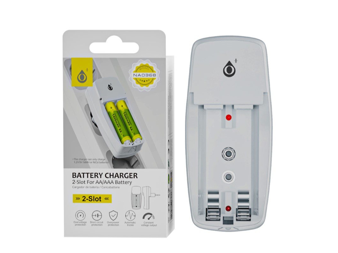 Bateria de 2 Slots ONE PLUS