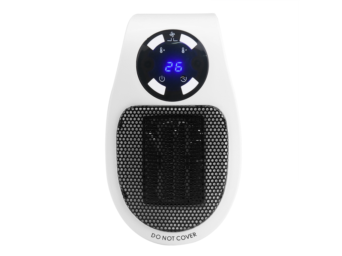 Aquecedor De Parede Laxiscreed 500w Para Aquecimento De Inverno Com Função De Temporizador