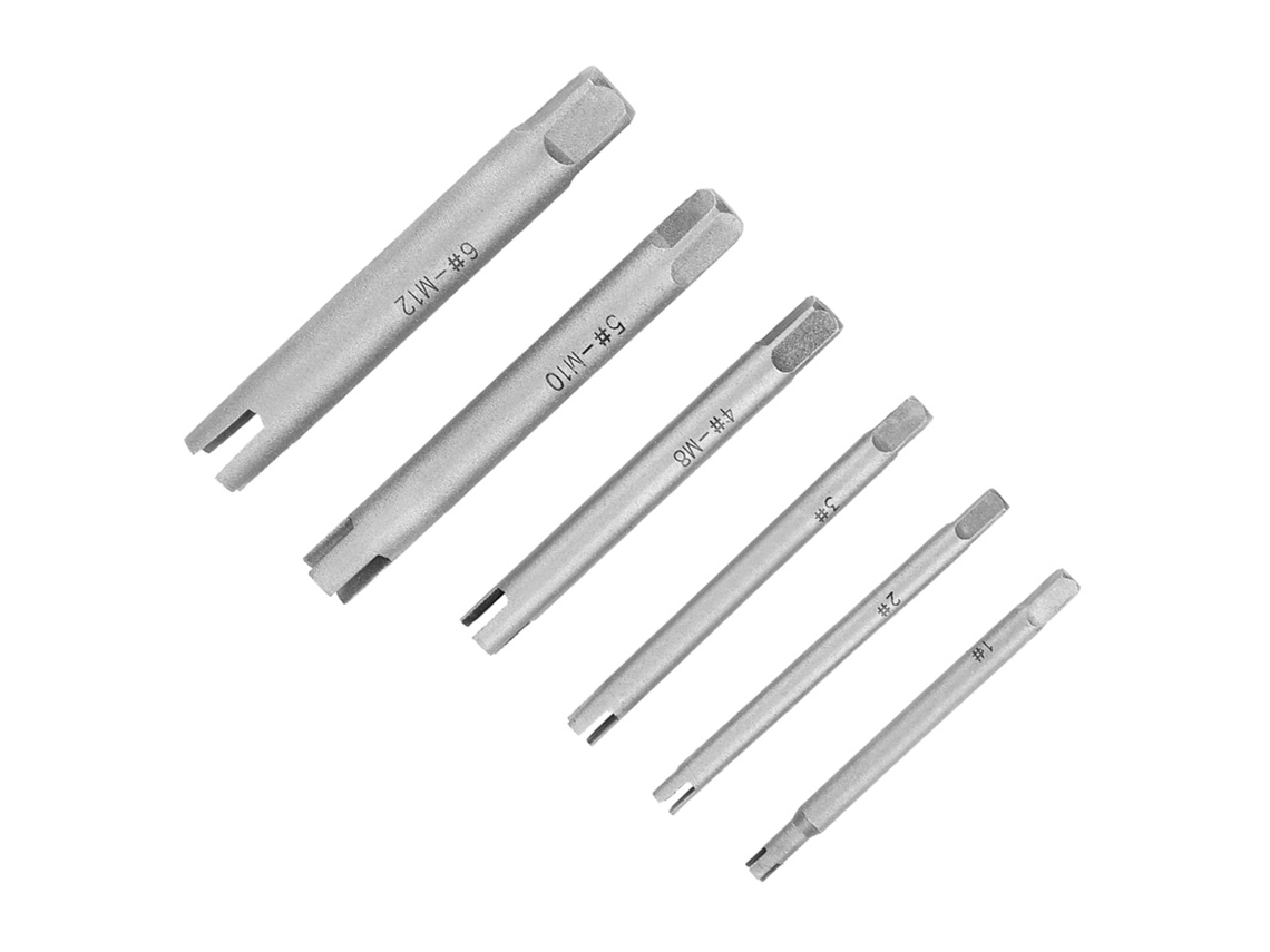 Laxiscreed Extractor De Tampas E Parafusos Danificados Para Remoção De Tampas Quebradas
