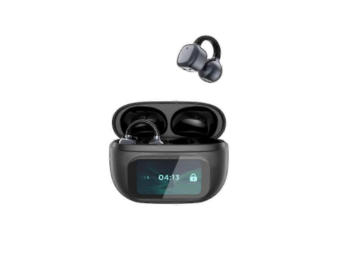 Fones De Ouvido Sem Fio Abertos Com Ponte Em Formato De C Para Música E Chamadas Com Tela Sensível Ao Toque. Ly Ebike