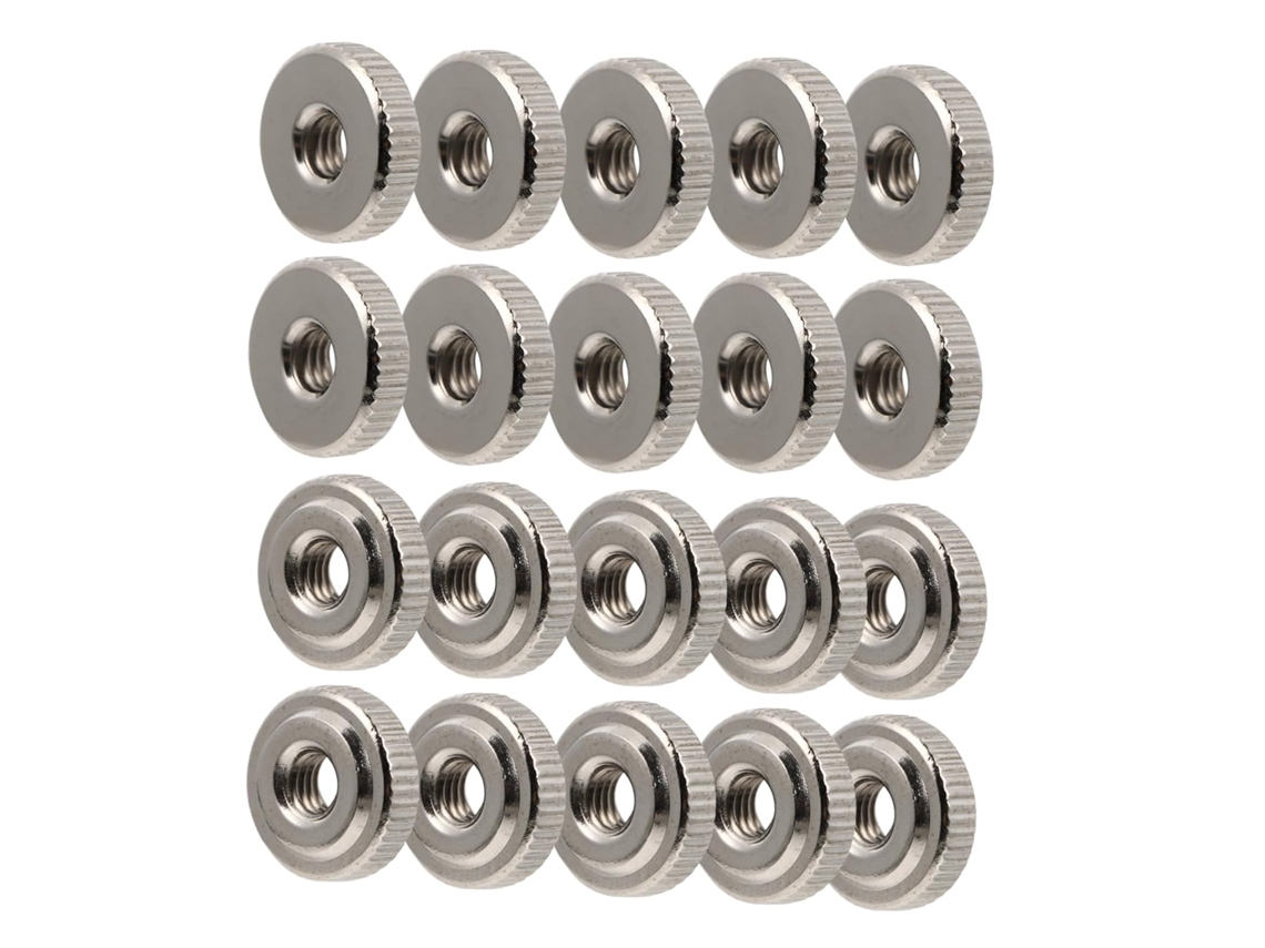 Conjunto de 30 bobinas manuais Aperto Recartilhadas M4x0, 7com Smooth Work para câmeras e iluminação.
