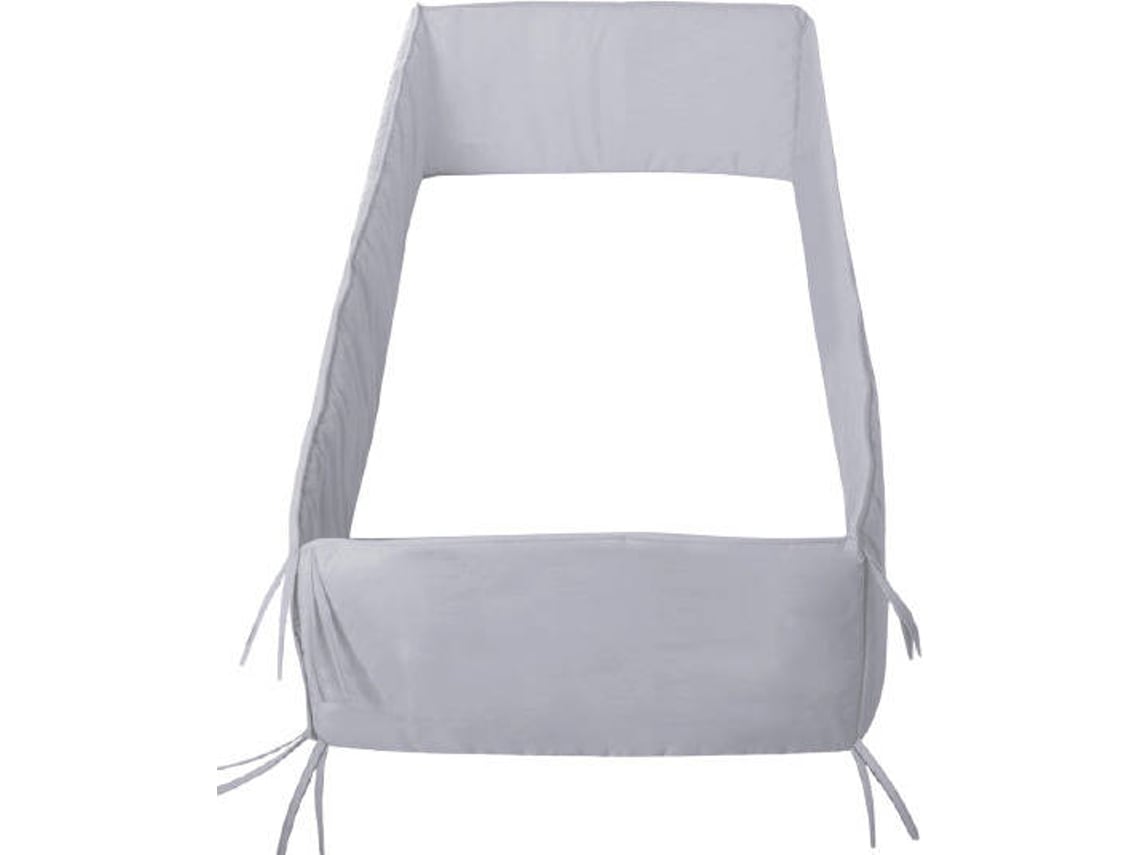 Protetor de Berço CAMBRASS Liso E Cinza (420x30 cm)