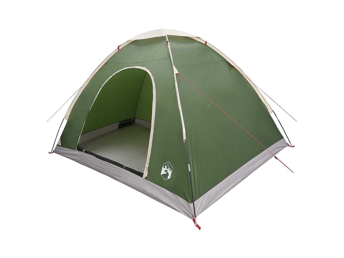 Conjunto 1 Barraca De Camping Vidaxl Verde Poliéster (275 X 215 X 125 Cm)