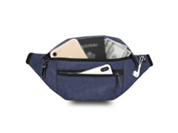 Bolsa Tática Transversal Com Bolso, Bolsa De Cintura Para Corrida Viagem Casual