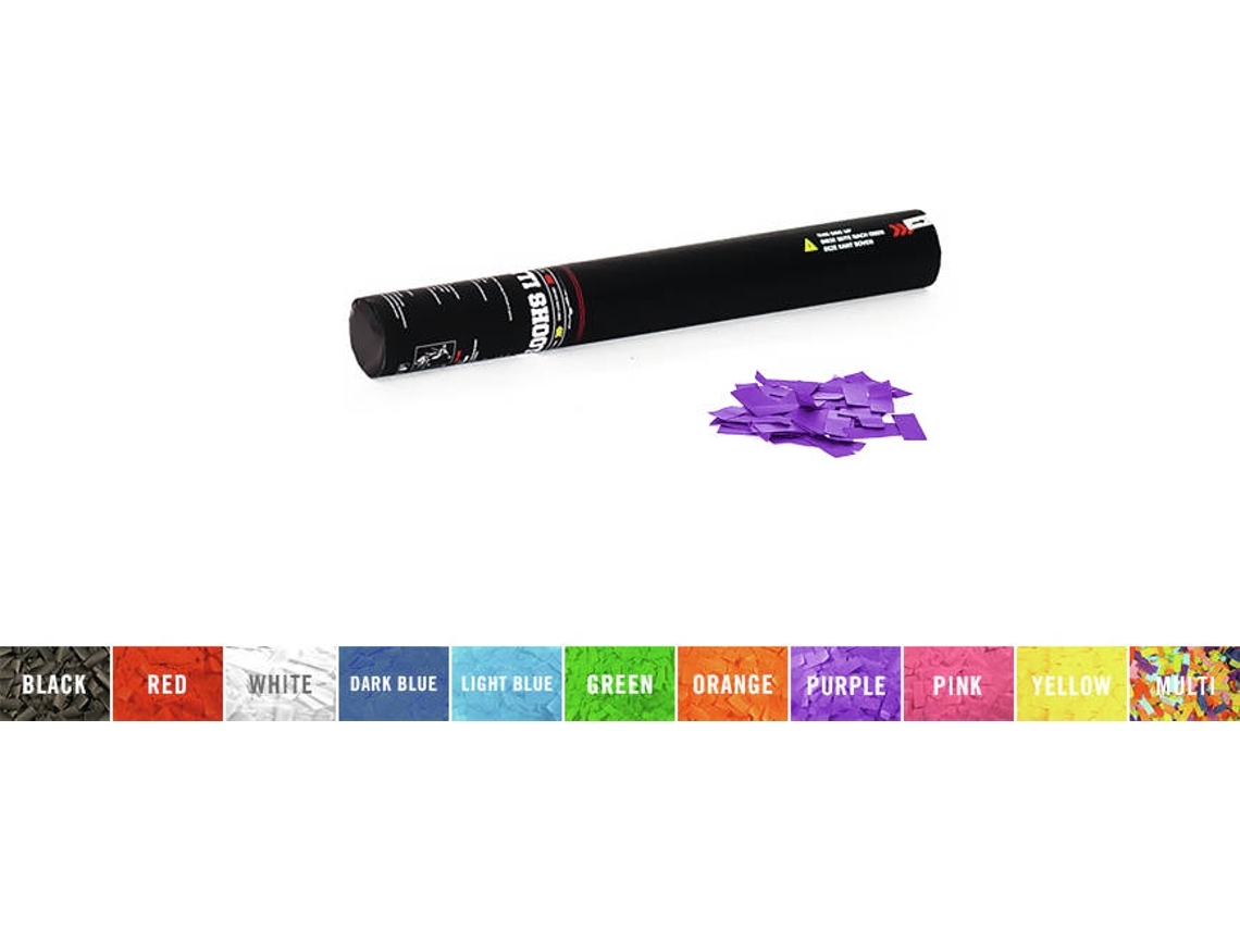 Canhão de Confetti TCM 08 50 cm, Roxo