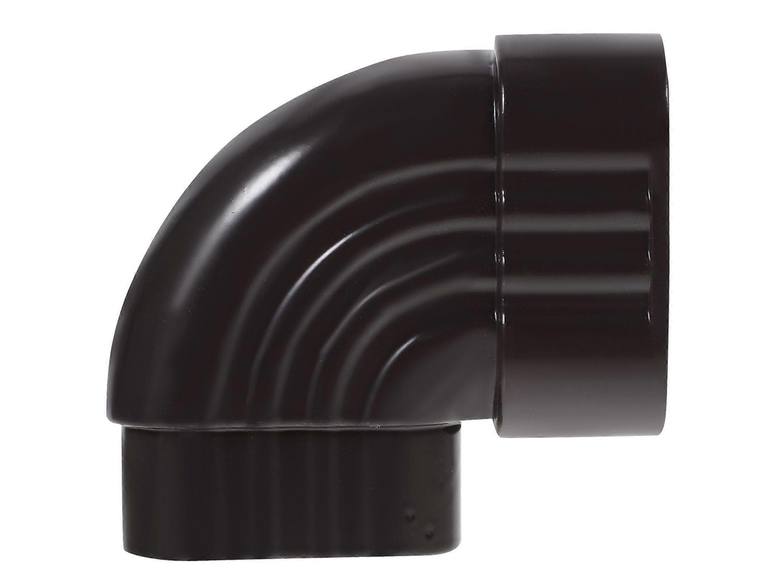 Adaptador Para Calha De Descida, Conector De Cotovelo Em Liga De Alumínio, Adaptador Para Tubo De Água Pluvial, Conexão Para Tubo Quadrado Hengjian