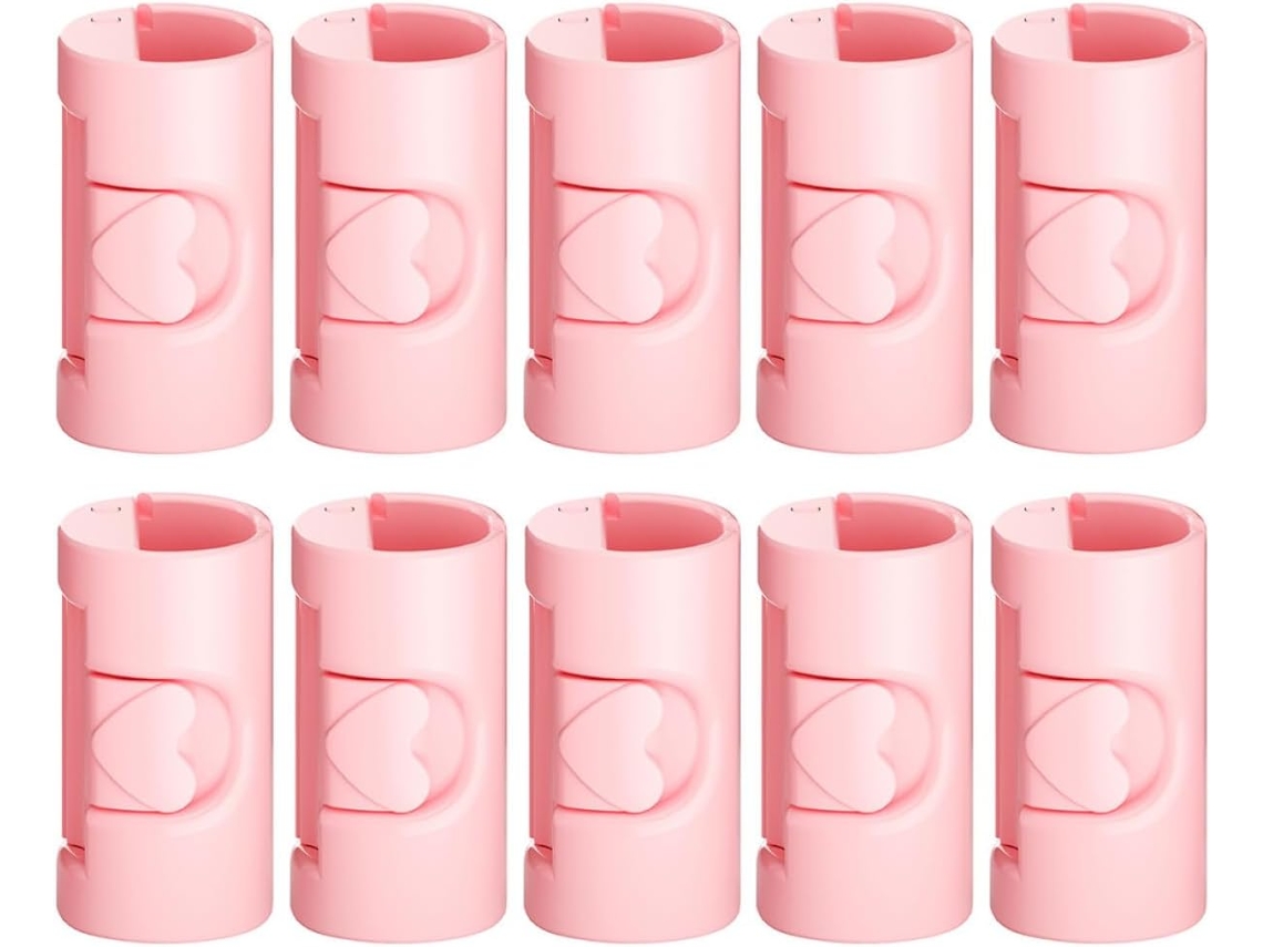 Conjunto de 10 Prendedores Lençol em Abs para Roupa Cama Bebê, Antiderrapantes e Resistentes a CHABERLU