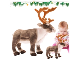 Rena De Pelúcia Macia E Fofa - Enfeite Natal