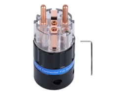 Conector Plug IEC Cobre Puro Cabo Alimentação Ac Equipamentos Profissionais | S/MARCA