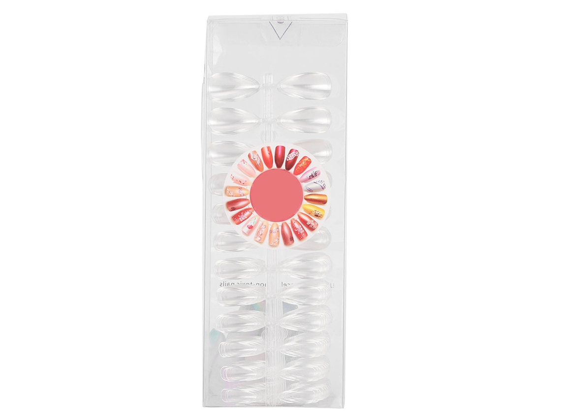500pcs Pontes De Unhas Falsas De Alta Resistência Ferramenta De Manicure Diy Decoração Transparente