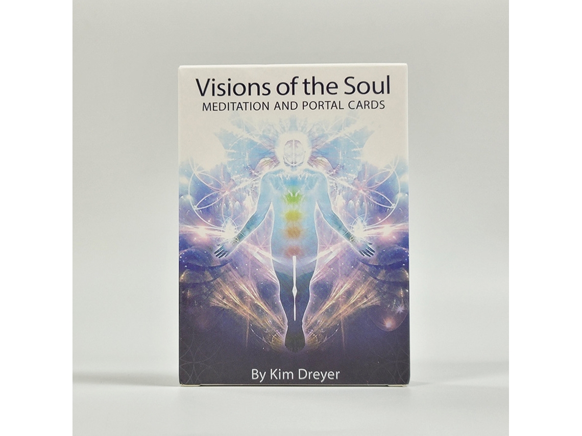 New Soul Oracle Cards - Um Jogo De Tabuleiro Contendo 39 Cartas De Tarô, Medindo 10,4 X 7,3 Cm, Com Instruções.