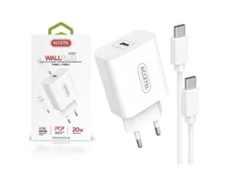 Kit Carregador GANDY para Samsung Galaxy A34 5G 3A Branco