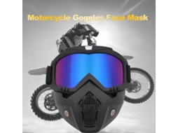 2026altiro-máscara De Moto Con Gafas Desmontables Anti-niebla Para Casco De Carreras, Protector Facial Escudo