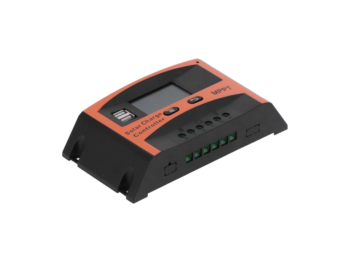 Controlador Mppt Solar 12v/24v 40a Com Usb Dual