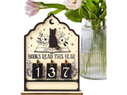 Enfeite Decorativo Para Balcão De Leitura Com Tema De Gato, Ideal Para Bibliotecas |