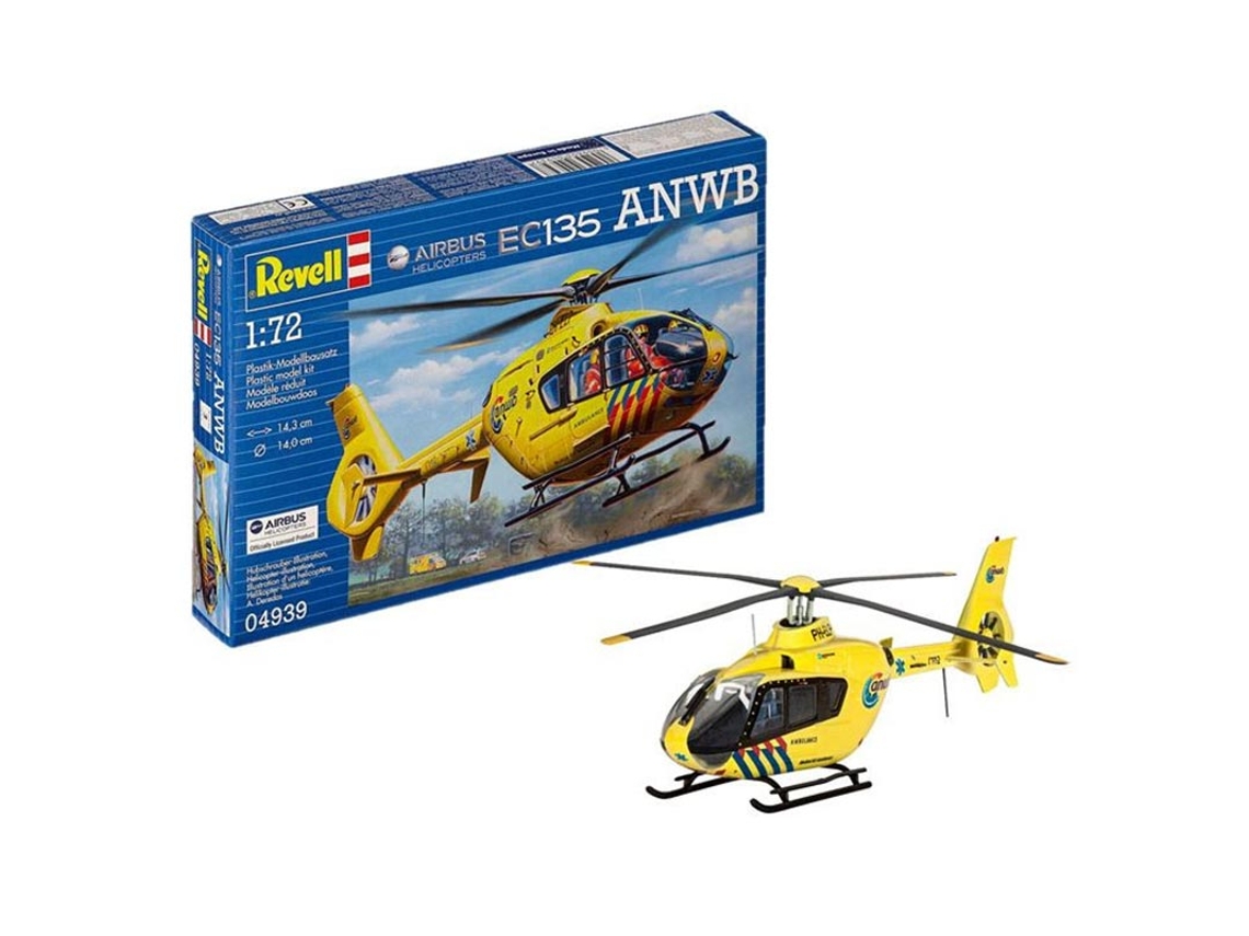 Revell Helicóptero Airbus Ec135 Anwb REVELL (Idade Mínima Recomendada: 10 anos)