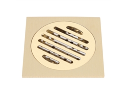 Ralo de Chão Quadrado para Banheiro, Chuveiro, Grelha de Escoamento, Filtro de Latão para Eletrodomésticos. AQUAFORGE