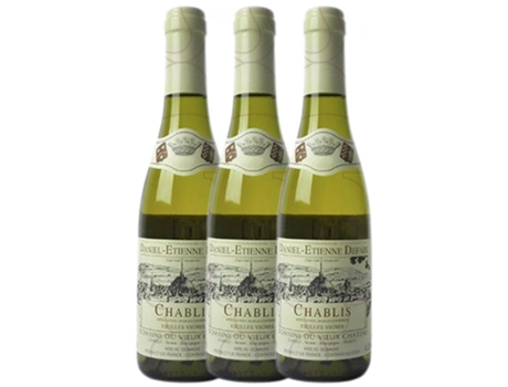 Vinho DOMAINE DANIEL-ETIENNE DEFAIX Domaine Daniel-Etienne Defaix Vieilles Vignes Chardonnay Chablis Crianza (0.37 L - 3 unidades)