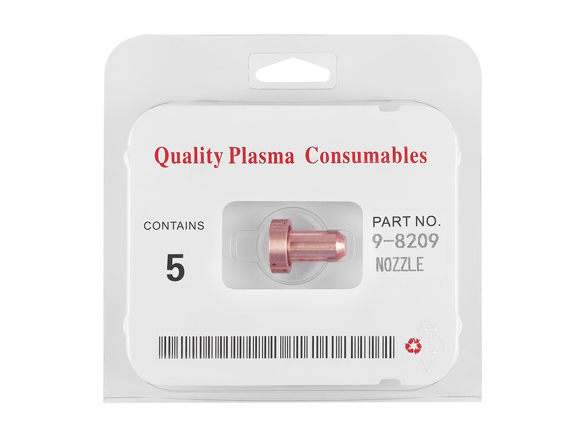 5 Peças De Bicos De Plasma 50a 9-8209 Para Soplete De Corte Plasma Thermal Dynamics Sl60/100